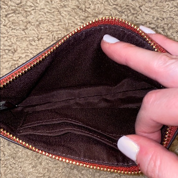 NWT (2) Brand new never used coach wristlet and a like new wristlet BOTH BAGS - Picture 5 of 8